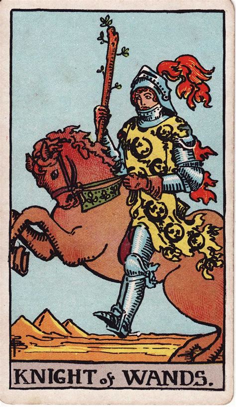 caballero de bastos invertida|Caballero de Bastos en el Tarot Significado y。